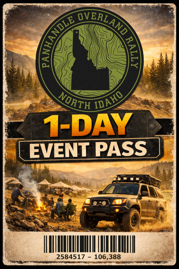 1-Day Pass to the Panhandle Overland Rally
