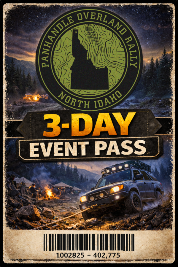 3-Day Pass to the Panhandle Overland Rally