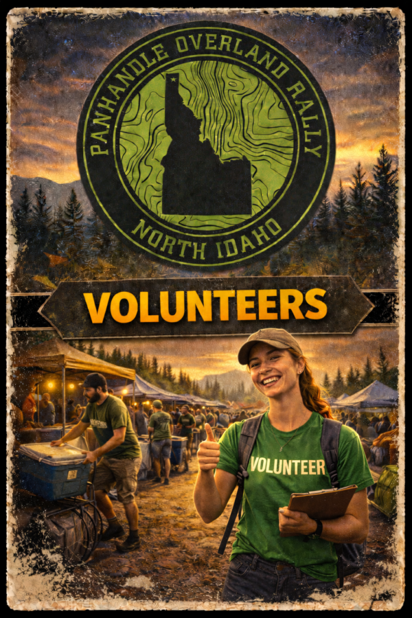 Volunteer Pass to the Panhandle Overland Rally